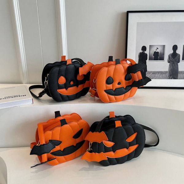 Pumpkin Crossbody Taske Underarm Håndtaske 1 1 1