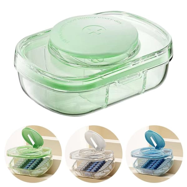 Pill Cutter Tablettkross BLÅ blue