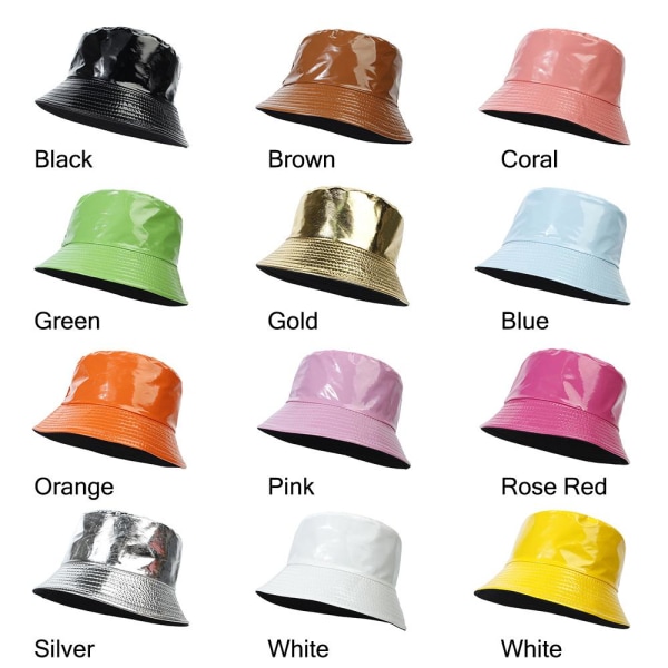 Bucket Hat Fisherman Hat ROSE RED Rose Red