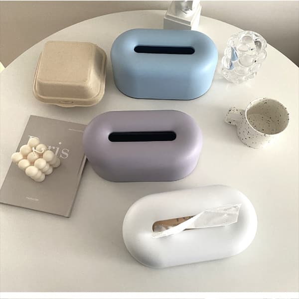 Tissue Box Papir Holder BLÅ blue