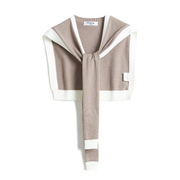 Huivi olkapäähuivi KHAKI Khaki