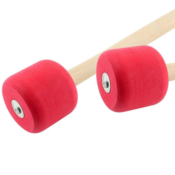 Bass Drum Mallet Foam Stick Bass Drum Mallet Instrument Part RED Red