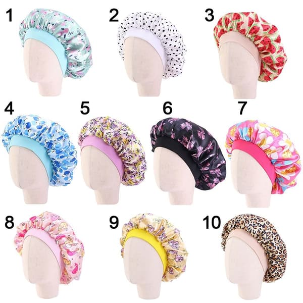 Satin Bonnets Wide Headwrap 1 1 1