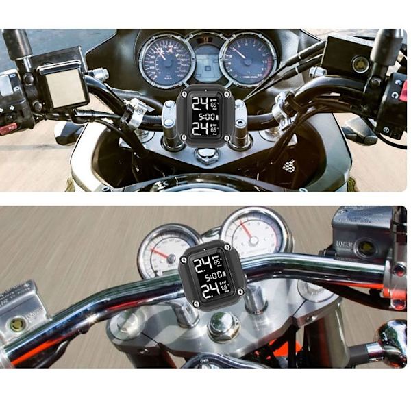 Motorsykkel Tpms dekktrykkovervåking 1 1 1