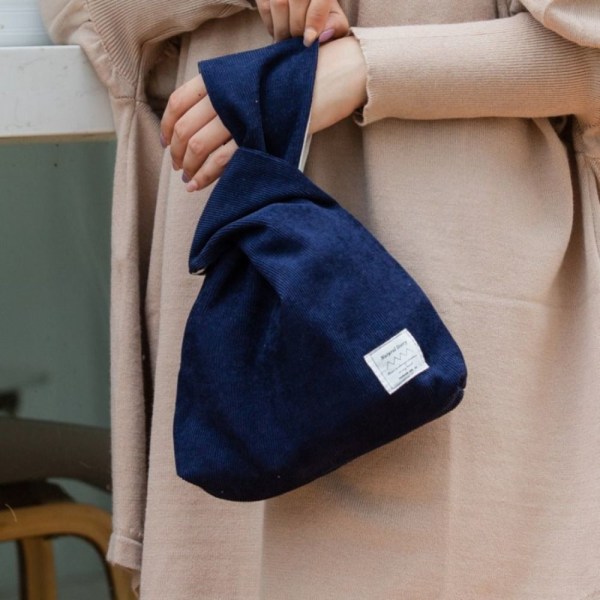 Knot Wrist Bag Håndtaske NAVY navy