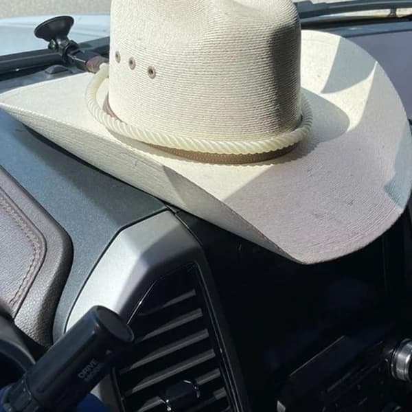 Cowboy Hat Holder Cowboy Rope Organizer GRÅ Grey