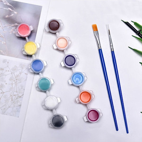 3D Månelampe LED Natlys BØRSTESÆT-A BØRSTESÆT-A Brush Set-A