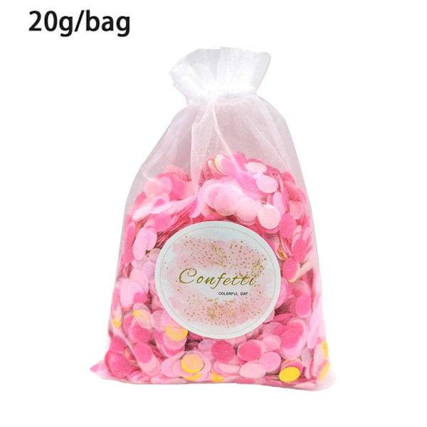 3 poser Papir Konfetti Konfetti Pop KIRSEBÆRBLØMMER KIRSEBÆR Cherry blossoms