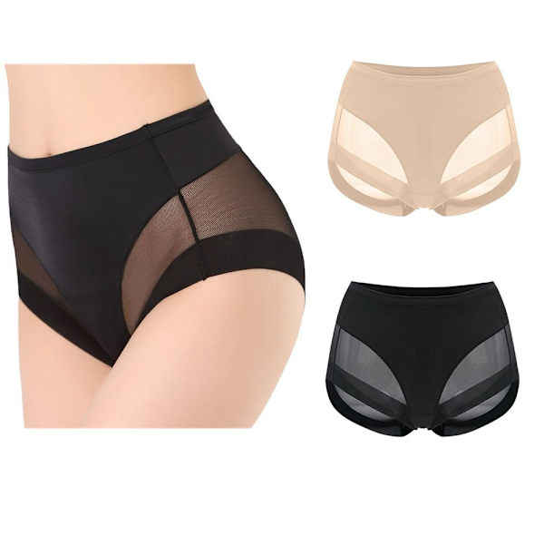 Damtrosor Invisible Seamless Brief Bikini SVART M black M