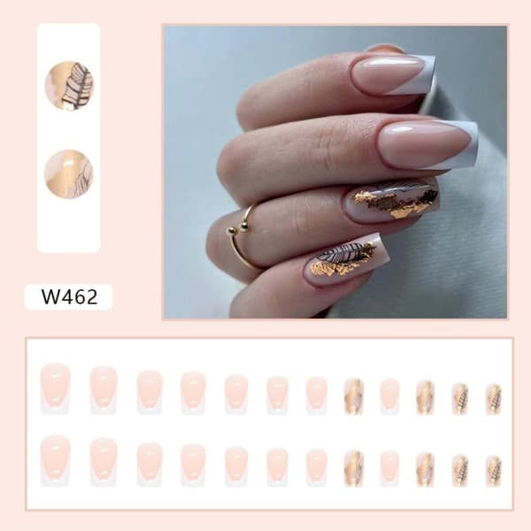 24st False Nails Long Square Z633 Z633 Z633