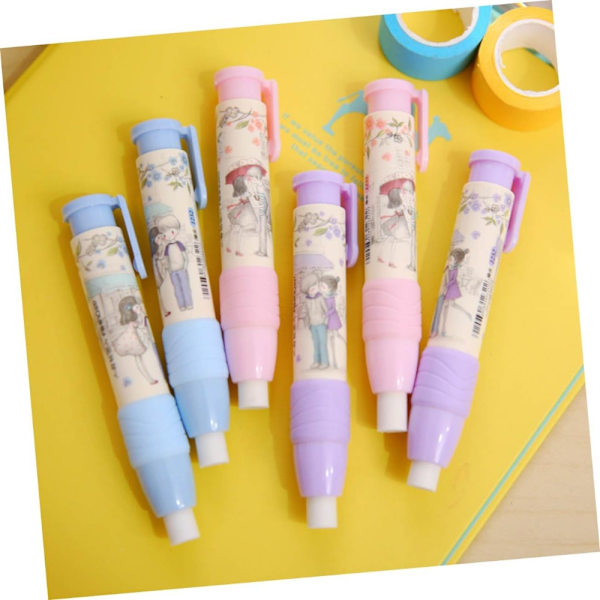 3 stk The Salaryman Eraser Standard Blyant Erasers Eraser