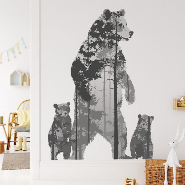 Isbjørnevægklistermærker Peel and Stick Wall Art Decals
