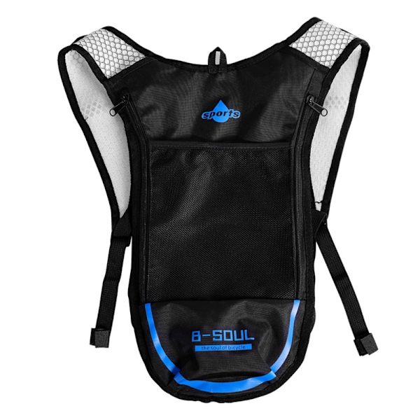 Riderygsæk Hydration Rygsæk BLÅ UDEN VANDPOSE Blue Without Water Bag-Without Water Bag