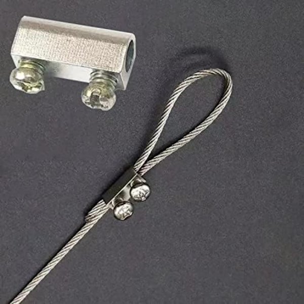 30stk Kabelklemmer Ståltauklemme 30STK 30pcs