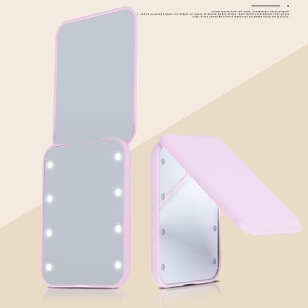 Vanity Mirrors Makeup Spejl SORT black