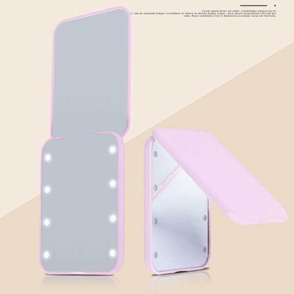 Vanity Mirrors meikkipeili ROAD pink