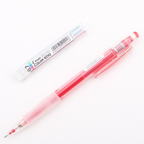 Automatisk Penna Refill Mekanisk Penna Bly RÖD Red