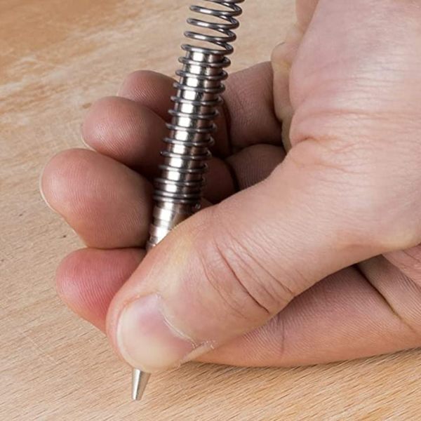 Spring Center Punch Metal Center Punch DOBBELT HOVED DOBBELT Double headed