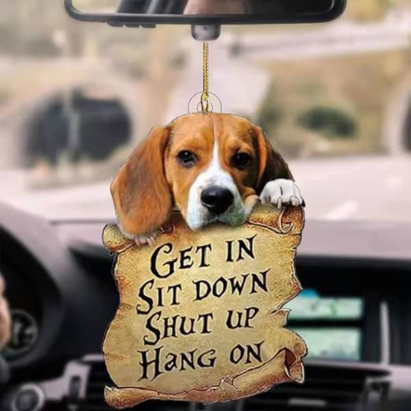 Bakspeil anheng hundedekor D D D