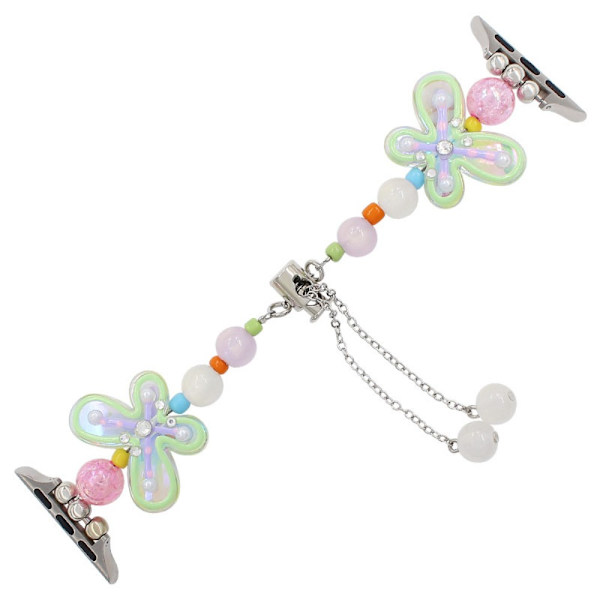 Pearl Strap Butterfly Rannekoru VALKOINEN 42/44/45MM white 42/44/45mm