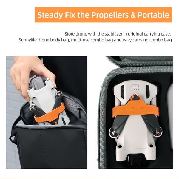 DJI Mini 3 ORANGE potkurin pidike orange
