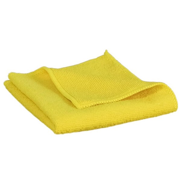 5 STK Mikrofiberrensekluter Rengjøringshåndklær GUL Yellow