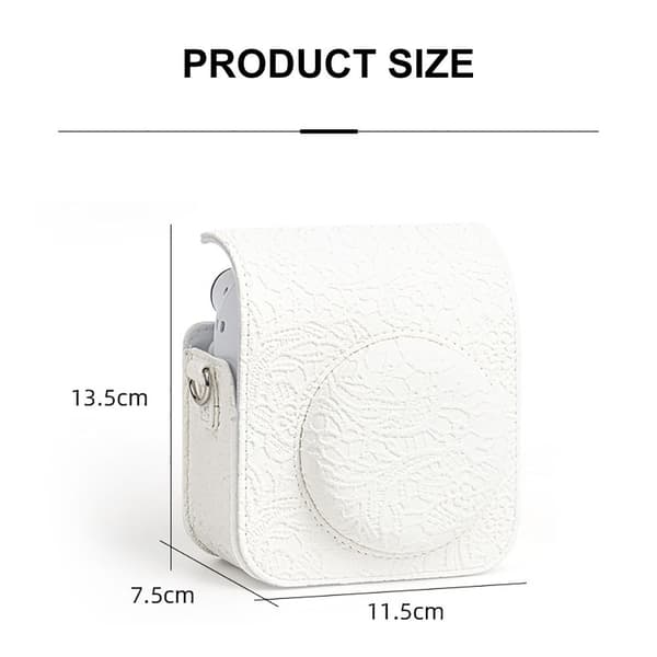 Instant Camera Case Opbevaringstaske SORT Black