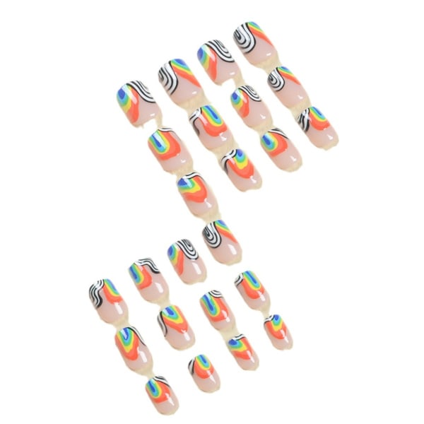 Franska Fake Nails False Nail SN001 SN001 SN001