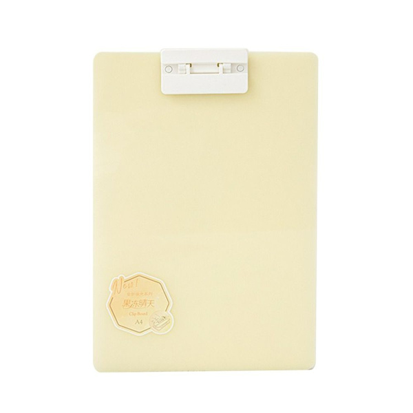A4 Folder Board Udklipsholder GUL Yellow