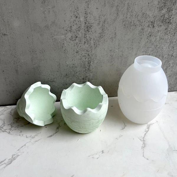 Candle Jar Form Opbevaringsboks Form Silikone Form
