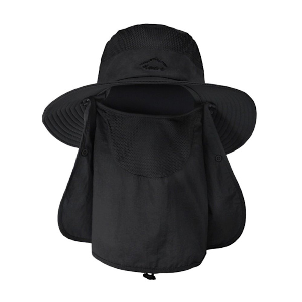 Bucket Hat Fisherman Cap SORT Black