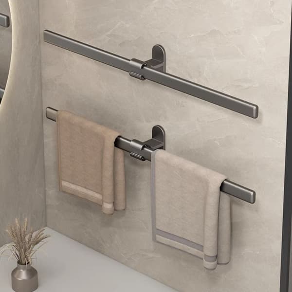 30cm/40cm Håndklestativ Klesholder GRÅ 30CM grey 30cm