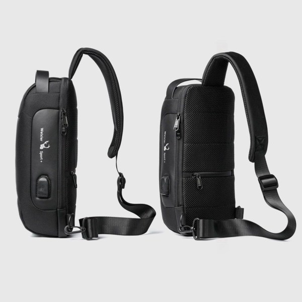 Bærbar opbevaringstaske til Asus ROG Ally Game Conslole Case Crossbody-rygsæk Black