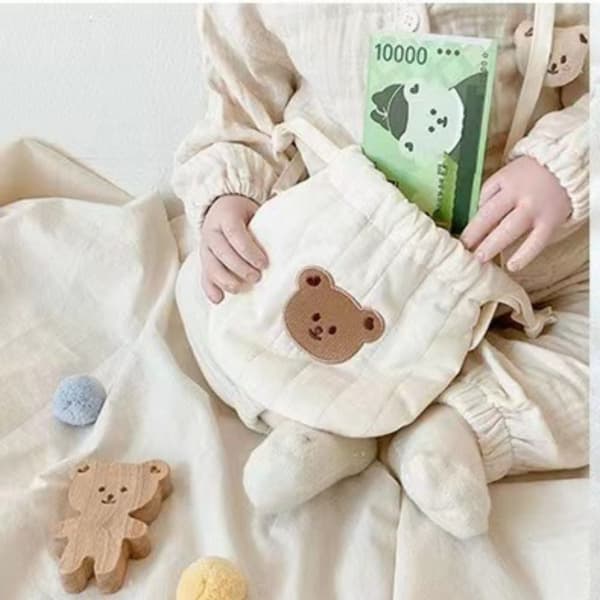 Baby axelväska Barn myntväska EE E