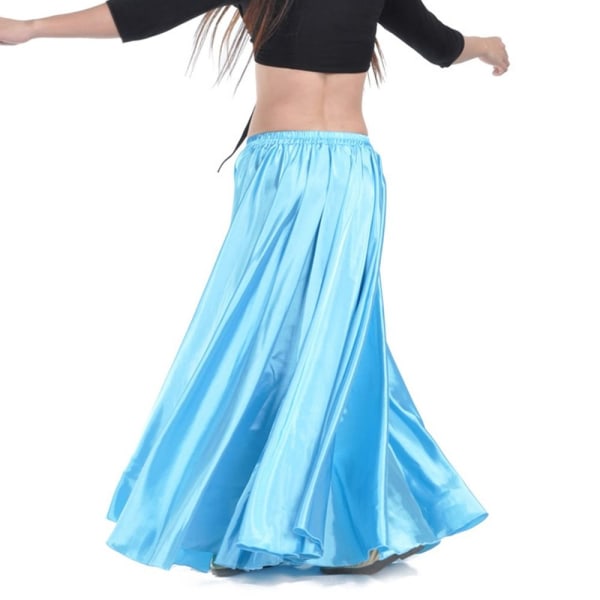 Dansande kjol Spansk kjol LAKE BLUE Lake blue