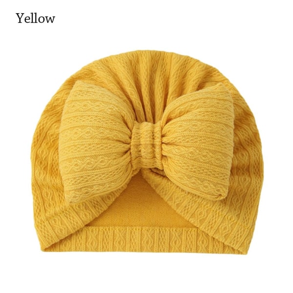 Baby hattu turbaanihattu KELTAINEN yellow