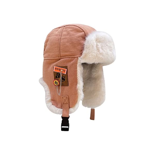 Trapper Hat Kosak Cap RØD red