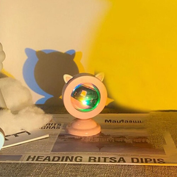 Solnedgangslampe Light Atmosphere Led Light FARGERIK RGB-CAT Colorful RGB-Cat