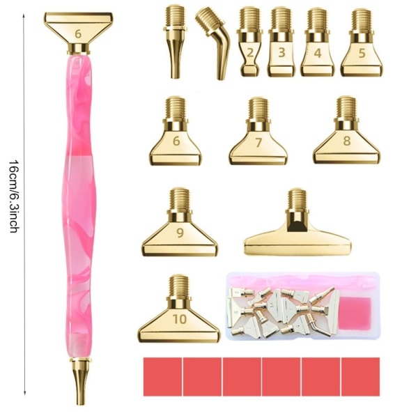 Diamantmaling Pen Point Drill Penne SILVER-B SILVER-B