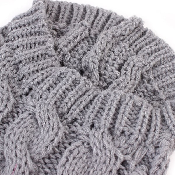 Pet Sweaters Vest med rullekrave strikket sweater GRÅ XL(5-6KG) Gray XL(5-6kg)-XL(5-6kg)