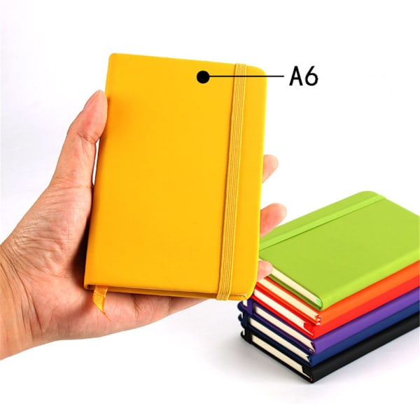 Rem Notebook 25K Moleskin Rubber BLÅ A5 A5 blue A5-A5