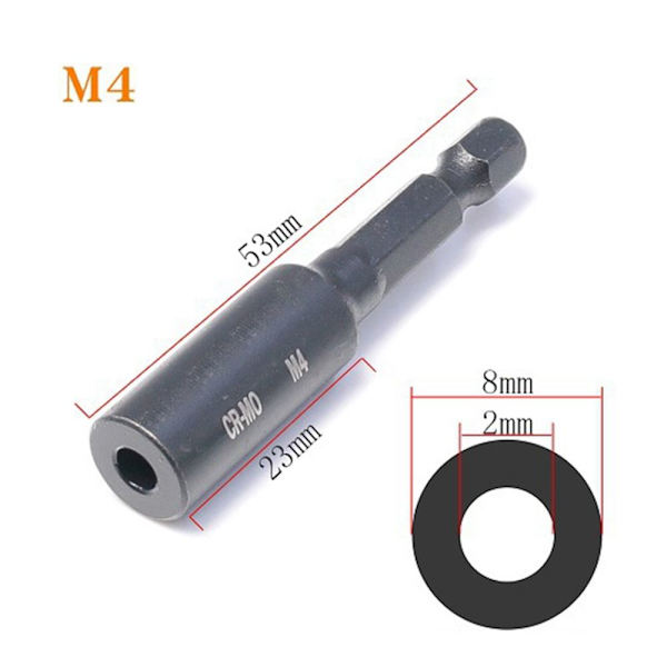 Holkkiholkki jakoavain Hana Socket M4 M4