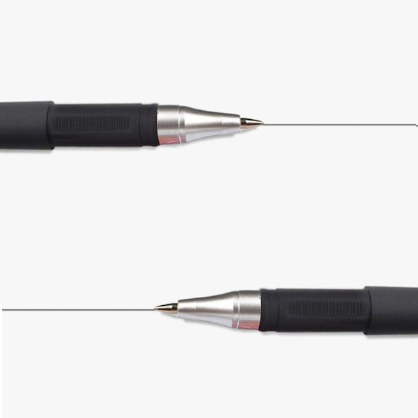 10STK Roller Pen Gel Pen 02-SORT BLÆK 02-SORT BLÆK 02-Black Ink