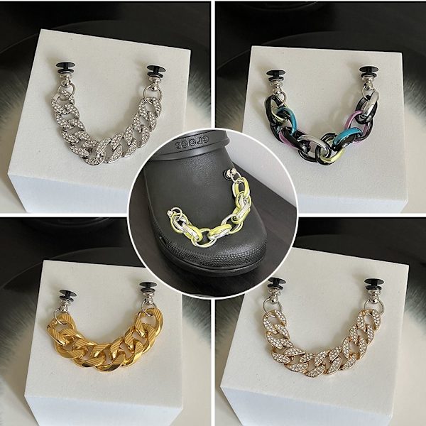 2STK/SETT Sko Kjeder Sko Charms E-2STK E-2STK E-2PCS