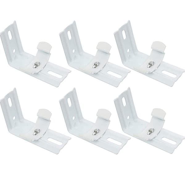 6 stk Vertikal Blind L Bracket Blind Brackets
