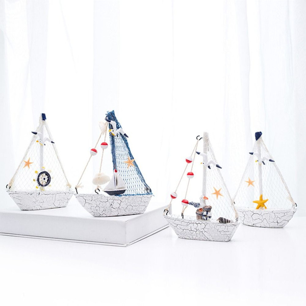 Sejlbådsmodel Seashell Ship Model 4 4 4