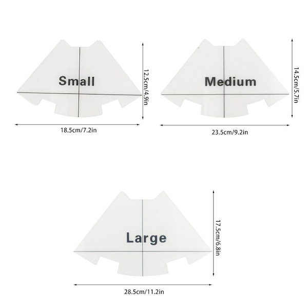 Mal Linjal nøkkelpose MEDIUM Medium