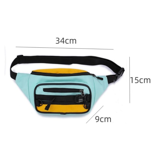 Midjeveske Fanny Pack for kvinner GRØNN green