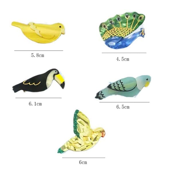 Hårklemme Shark Hårnåler 5 5 5