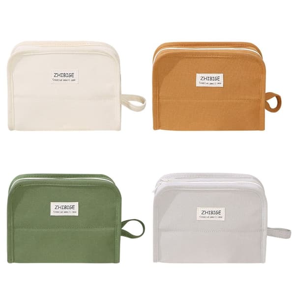 Pencil Bag Opbevaringspose GRÅ grey